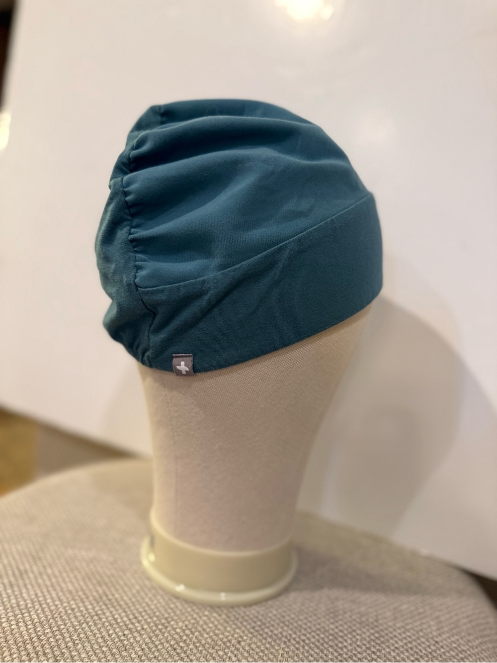 FIGS Expandable Scrub Cap Hydrogreen OS
